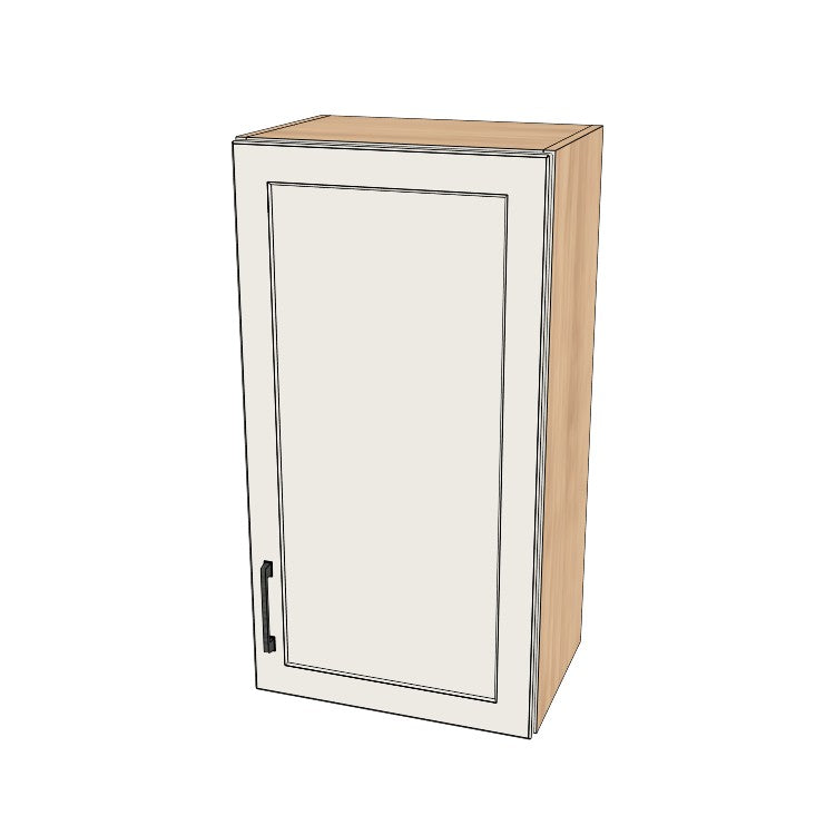 18" Wide x 34" High Wall Cabinet - (Ply Wood Boxes - Thermofoil Doors)