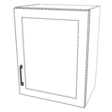 19" Wide x 24" High Wall Cabinet - (White Cabinet Boxes - Thermofoil Doors)