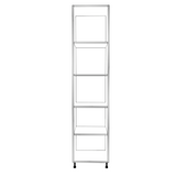 20" Wide Tall Pantry Cabinet - (White Cabinet Boxes - Thermofoil Doors) 24 D