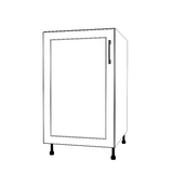 20" Wide Base Cabinet - (White Cabinet Boxes - Thermofoil Doors)
