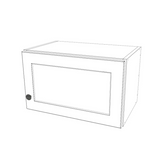 20" Wide x 12" High Wall Cabinet - (White Cabinet Boxes - Thermofoil Doors)