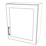 20" Wide x 24" High Wall Cabinet - (White Cabinet Boxes - Thermofoil Doors)