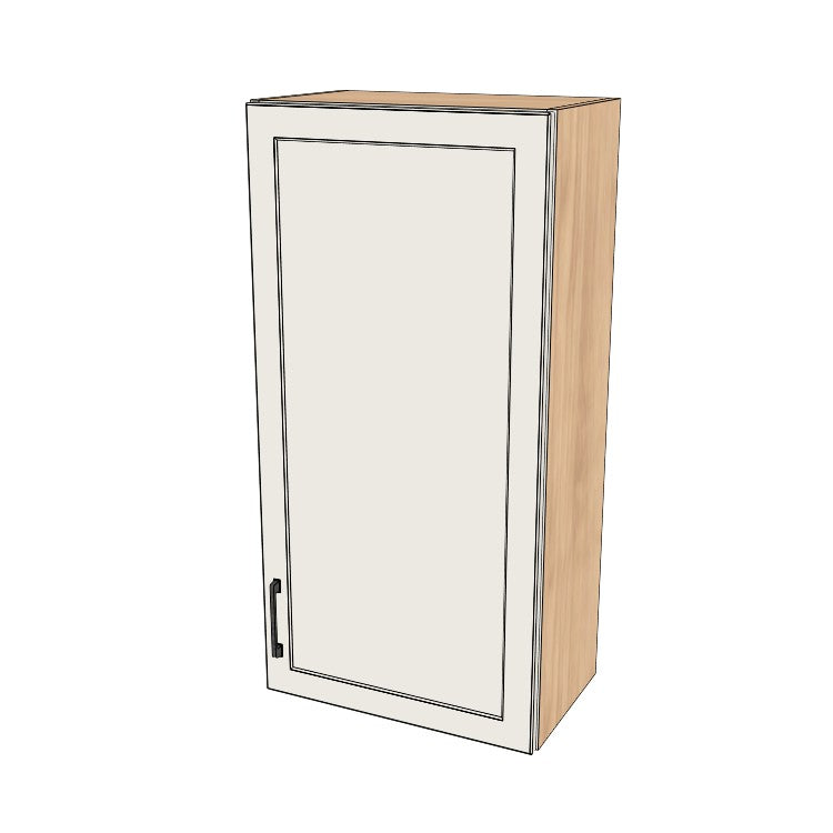 21" Wide x 42" High Wall Cabinet - (Ply Wood Boxes - Thermofoil Doors)