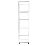 23" Wide Tall Pantry Cabinet - (White Cabinet Boxes - Thermofoil Doors) 24 D