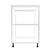 23" Wide Base Cabinet - (White Cabinet Boxes - Thermofoil Doors)