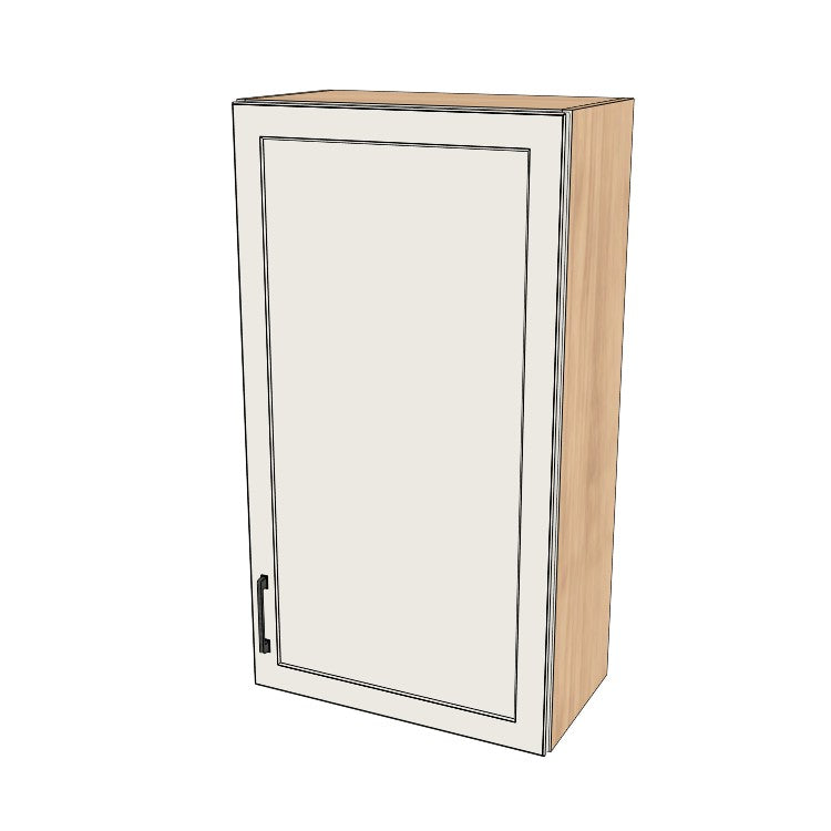 23" Wide x 42" High Wall Cabinet - (Ply Wood Boxes - Painted Doors)