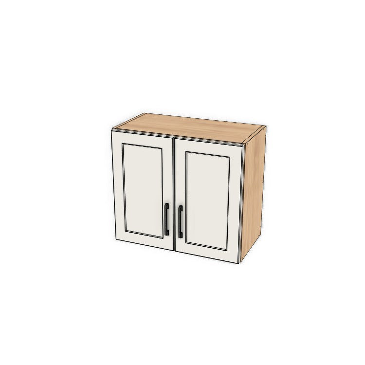24" Wide x 21" High Fridge/Stove Cabinet - (Ply Wood Boxes - Painted  Doors)