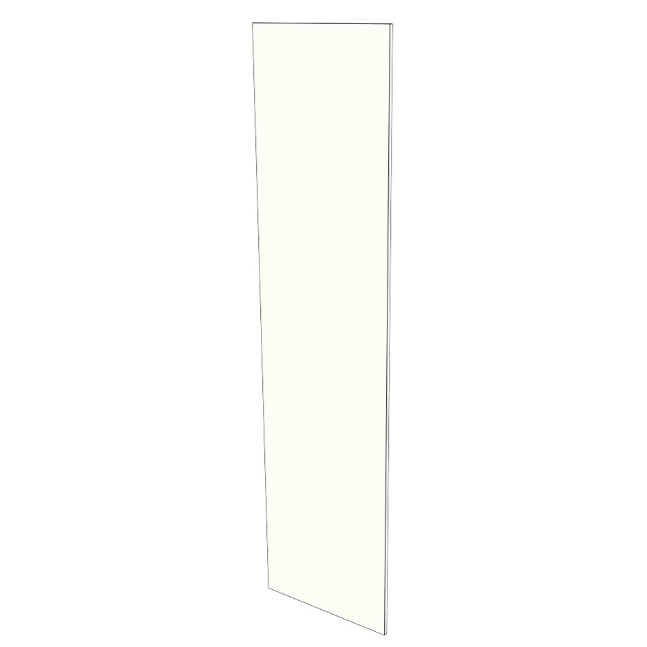 24 3/4" Width x 96" High Pantry Cabinet Finished Side Panel - Melamine