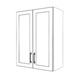 26" Wide x 34" High Wall Cabinet - (White Cabinet Boxes - Thermofoil Doors)