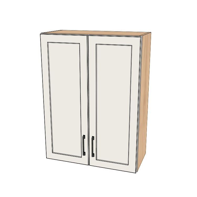 27" Wide x 36" High Wall Cabinet - (Ply Wood Boxes - Thermofoil Doors)