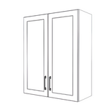 29" Wide x 36" High Wall Cabinet - (White Cabinet Boxes - Thermofoil Doors)