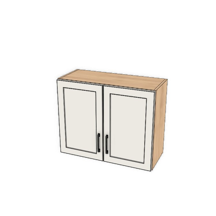 30" Wide x 24" High Fridge/Stove Cabinet - (Ply Wood Boxes - Painted  Doors)
