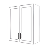 30" Wide x 36" High Wall Cabinet - (White Cabinet Boxes - Thermofoil Doors)