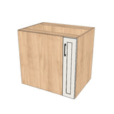 33" Blind Corner Base Cabinet - Door on Right/Left Side - (Ply Wood Boxes - Thermofoil Doors)