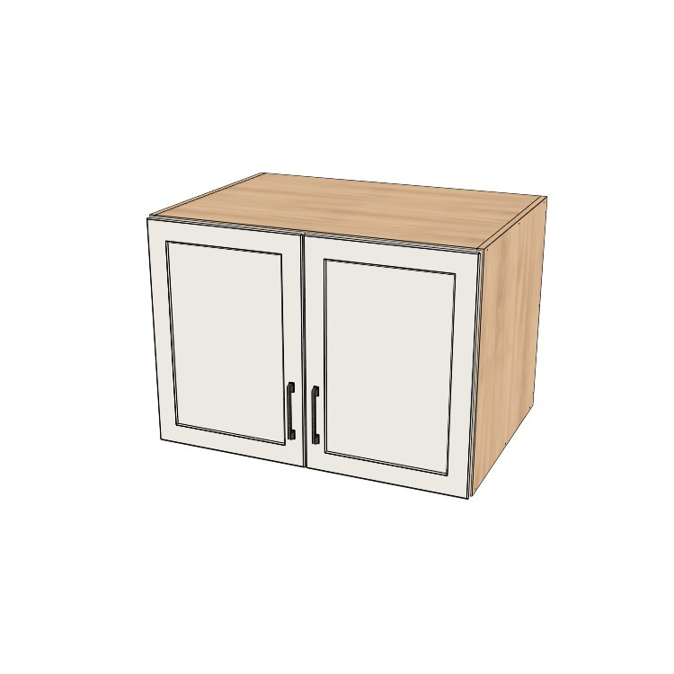 34" Wide x 24" High x 24" Deep Stove/Fridge Cabinet - (Ply Wood Boxes - Thermofoil Doors)