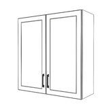 35" Wide x 36" High Wall Cabinet - (White Cabinet Boxes - Thermofoil Doors)