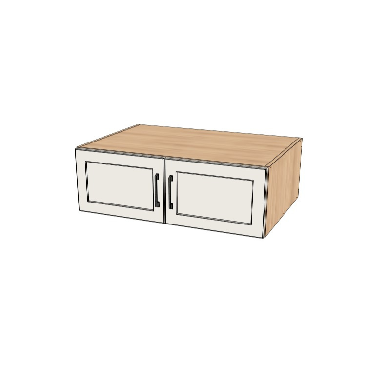 36" Wide x 12" High x 24" Deep Stove/Fridge Cabinet - (Ply Wood Boxes - Thermofoil Doors)