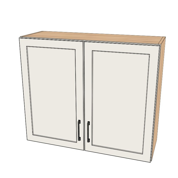 36" Wide x 30" High Wall Cabinet - (Ply Wood Boxes - Thermofoil Doors)
