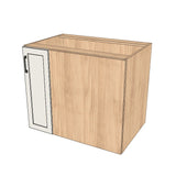 37" Blind Corner Base Cabinet - Door on Right/Left Side - (Ply Wood Boxes - Thermofoil Doors)