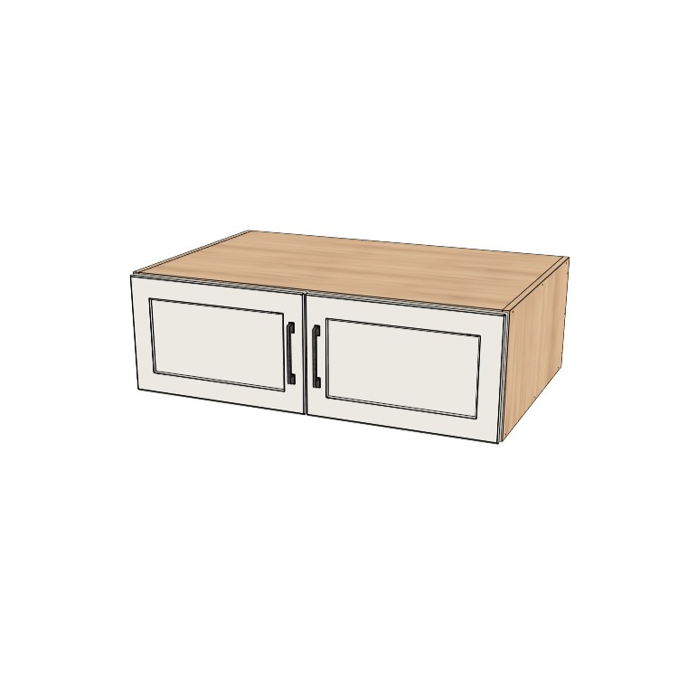 38" Wide x 12" High x 24" Deep Stove/Fridge Cabinet - (Ply Wood Boxes - Painted Doors)