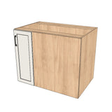 38" Blind Corner Base Cabinet - Door on Right/Left Side - (Ply Wood Boxes - Thermofoil Doors)