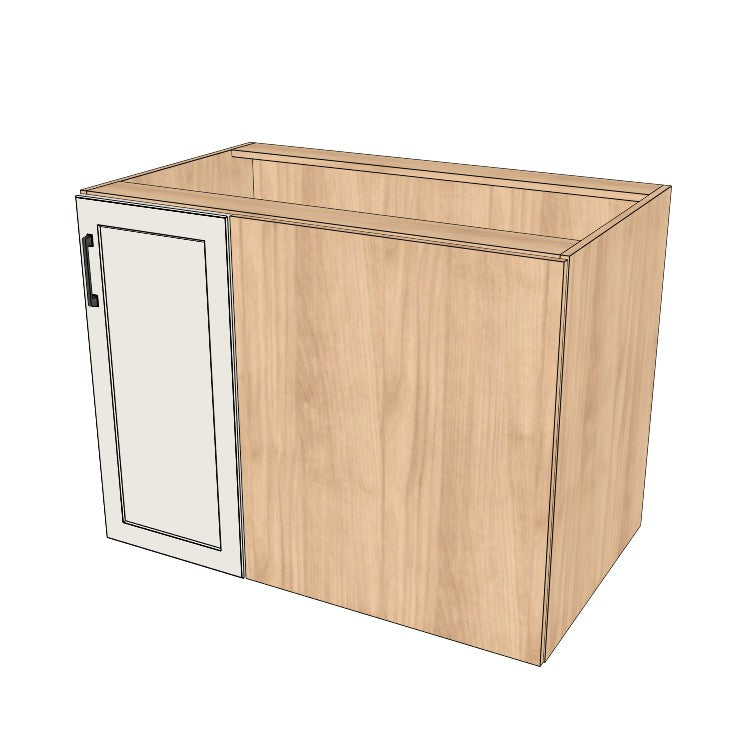 41" Blind Corner Base Cabinet - Door on Right/Left Side - (Ply Wood Boxes - Thermofoil Doors)