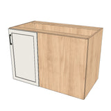 45" Blind Corner Base Cabinet - Door on Right/Left Side - (Ply Wood Boxes - Painted Doors)