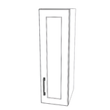 8" Wide x 30" High Wall Cabinet - (White Cabinet Boxes - Thermofoil Doors)