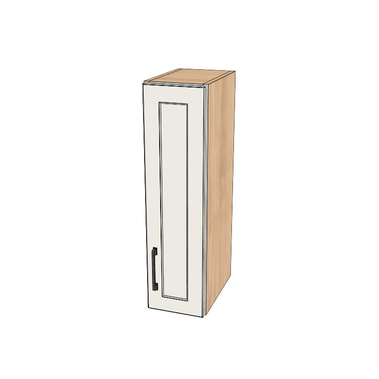 8" Wide x 30" High Wall Cabinet - (Ply Wood Boxes - Thermofoil Doors)