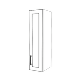 9" Wide x 36" High Wall Cabinet - (White Cabinet Boxes - Thermofoil Doors)